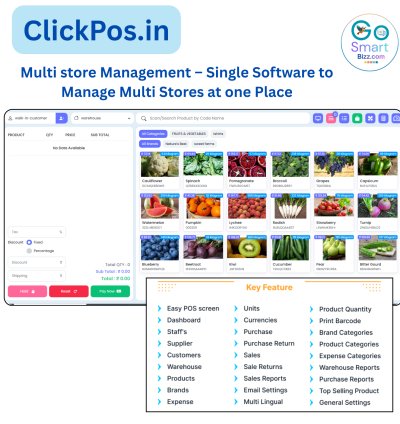 Multi store Management – Single Software to Manage Multi Stores at one Place